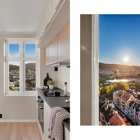 Stay Panorama - Best View In Bergen L Studio Buitenkant foto